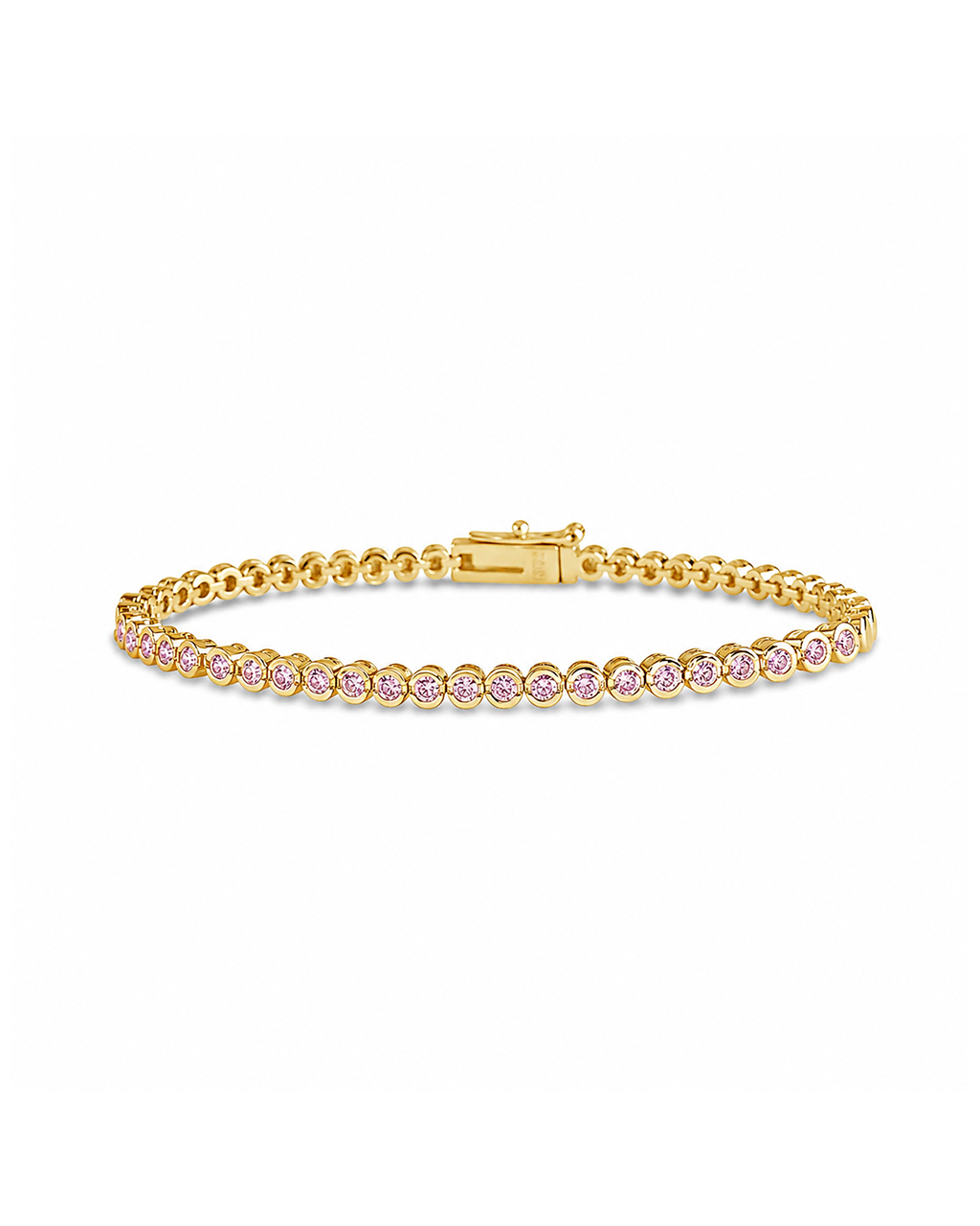 Helene Bezel Light Pink CZ Jewelry Bundle