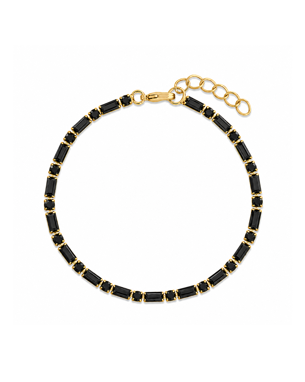 Georgia Black CZ Tennis Bundle