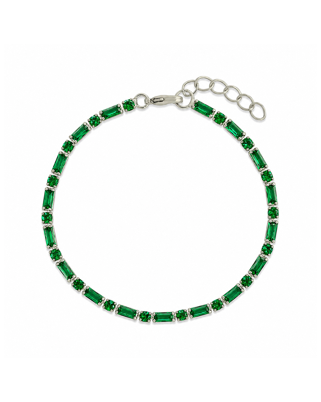 Georgia Emerald CZ Tennis Bundle