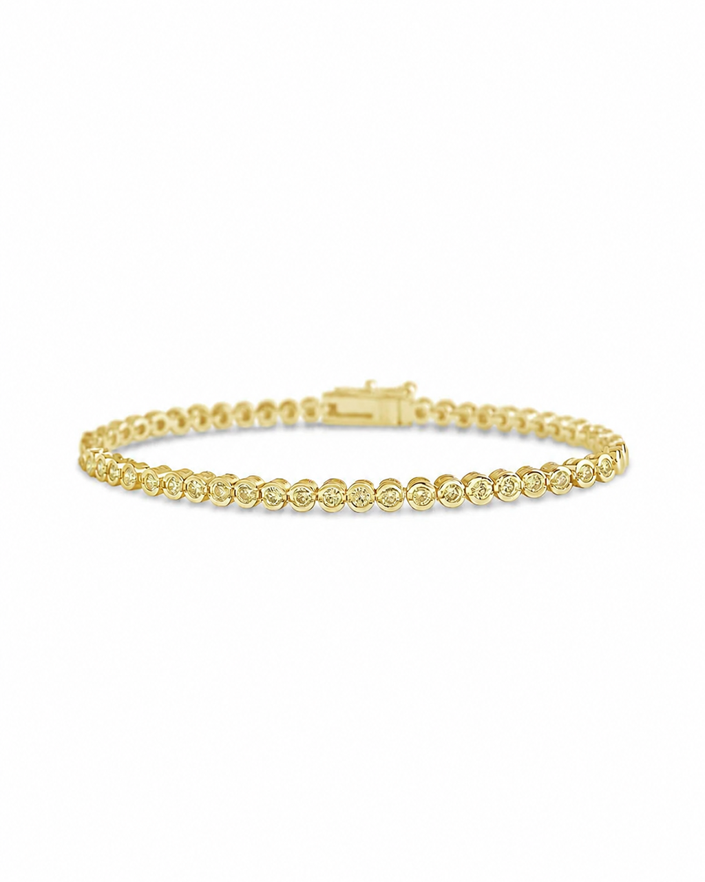 Helene Bezel Light Yellow CZ Jewelry Bundle