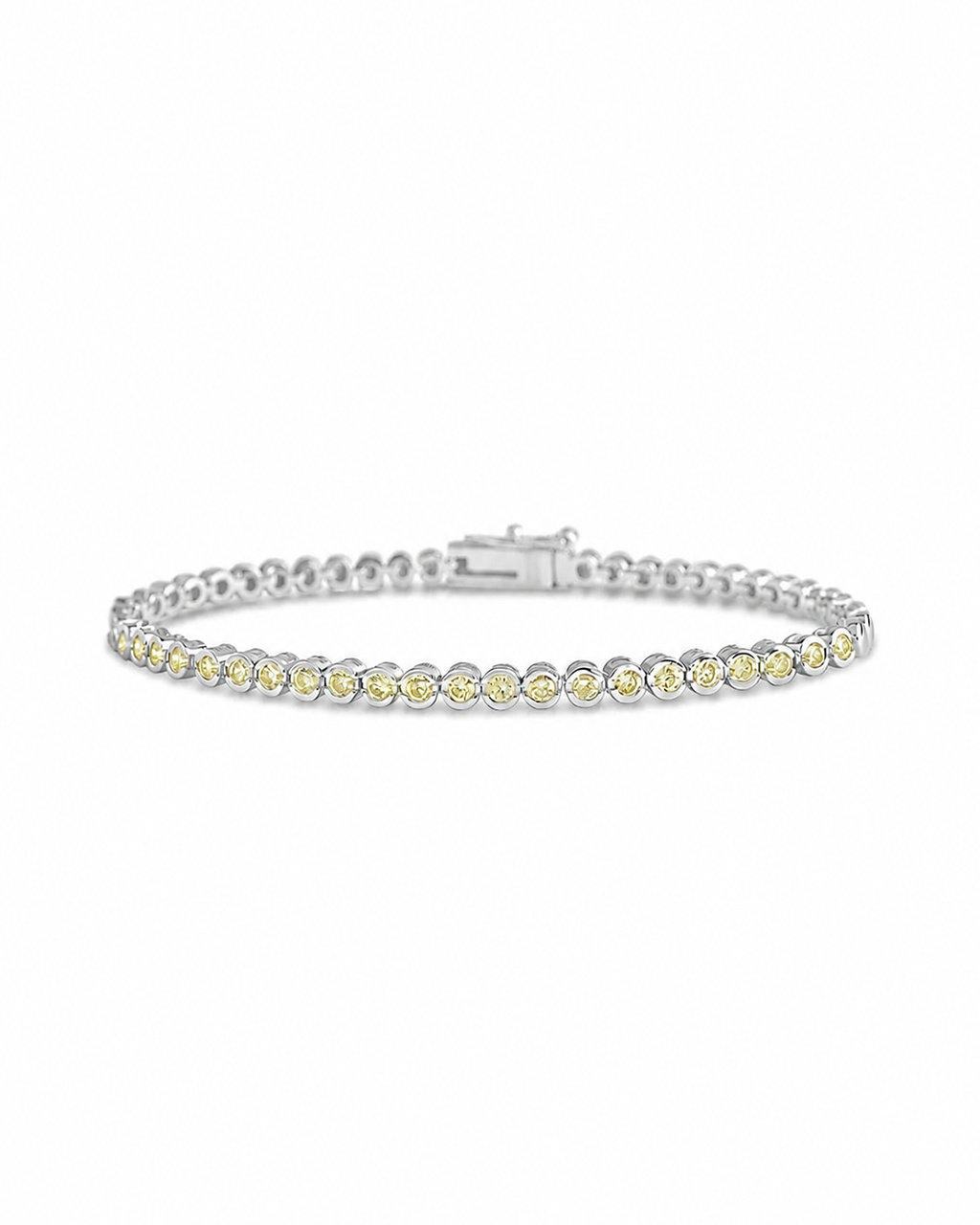 Helene Bezel Light Yellow CZ Jewelry Bundle