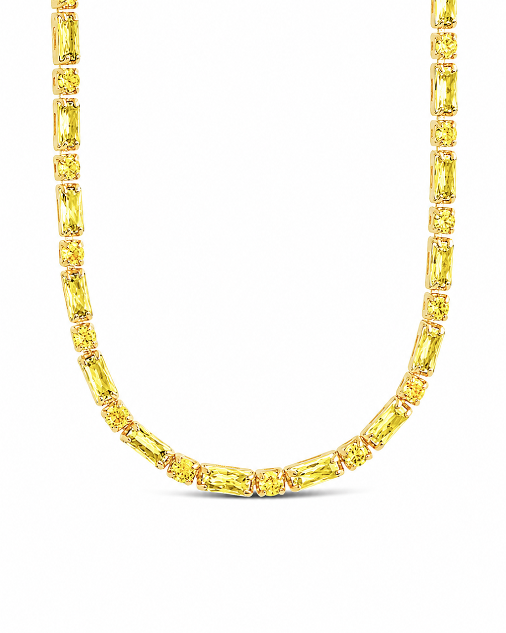Georgia Canary CZ Tennis Bundle