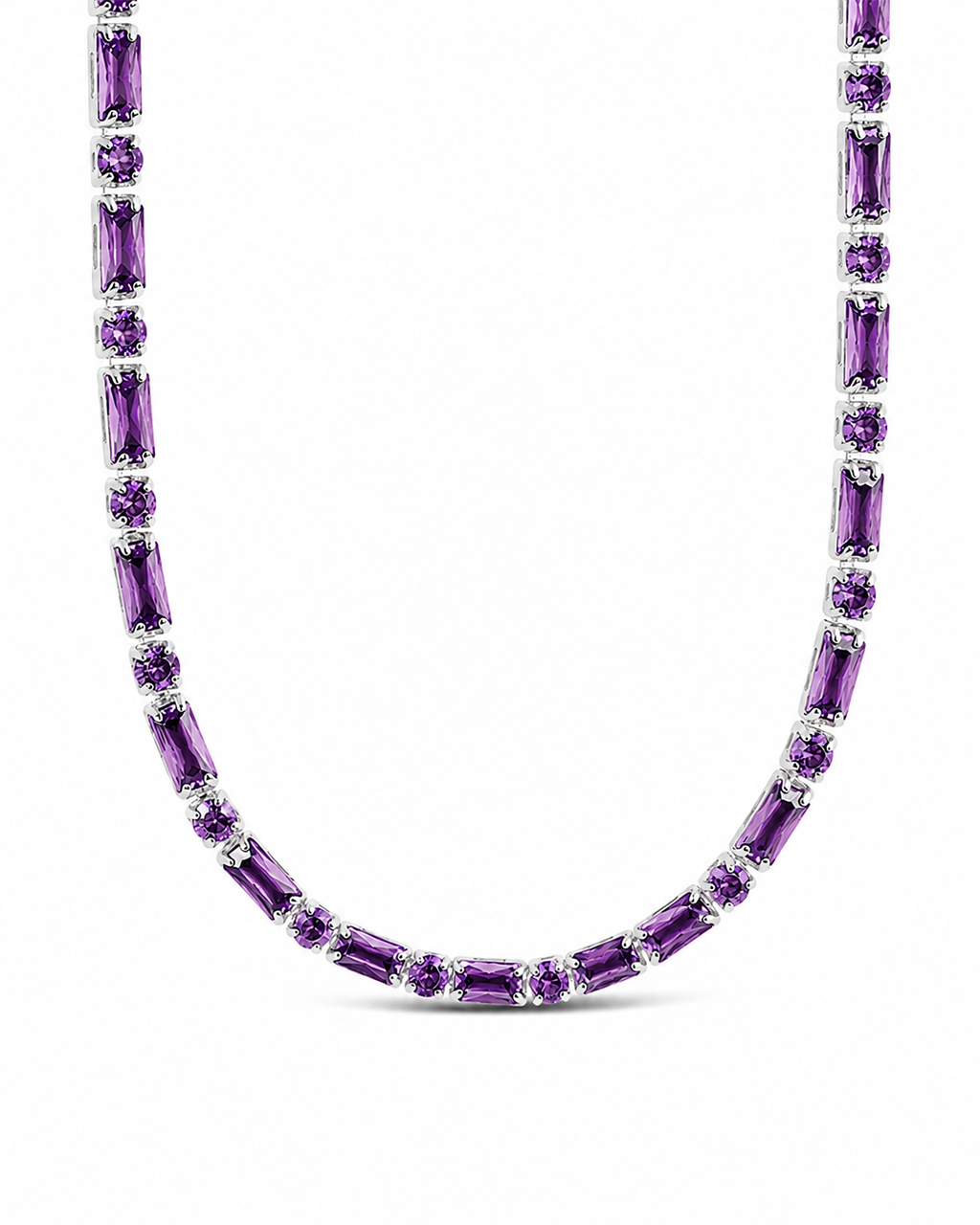 Georgia Amethyst CZ Tennis Bundle