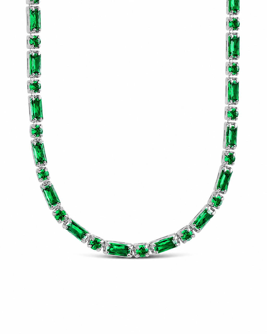 Georgia Emerald CZ Tennis Bundle