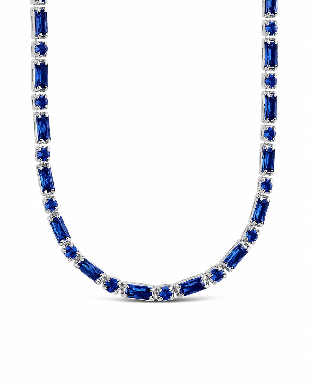 Georgia Sapphire CZ Tennis Bundle