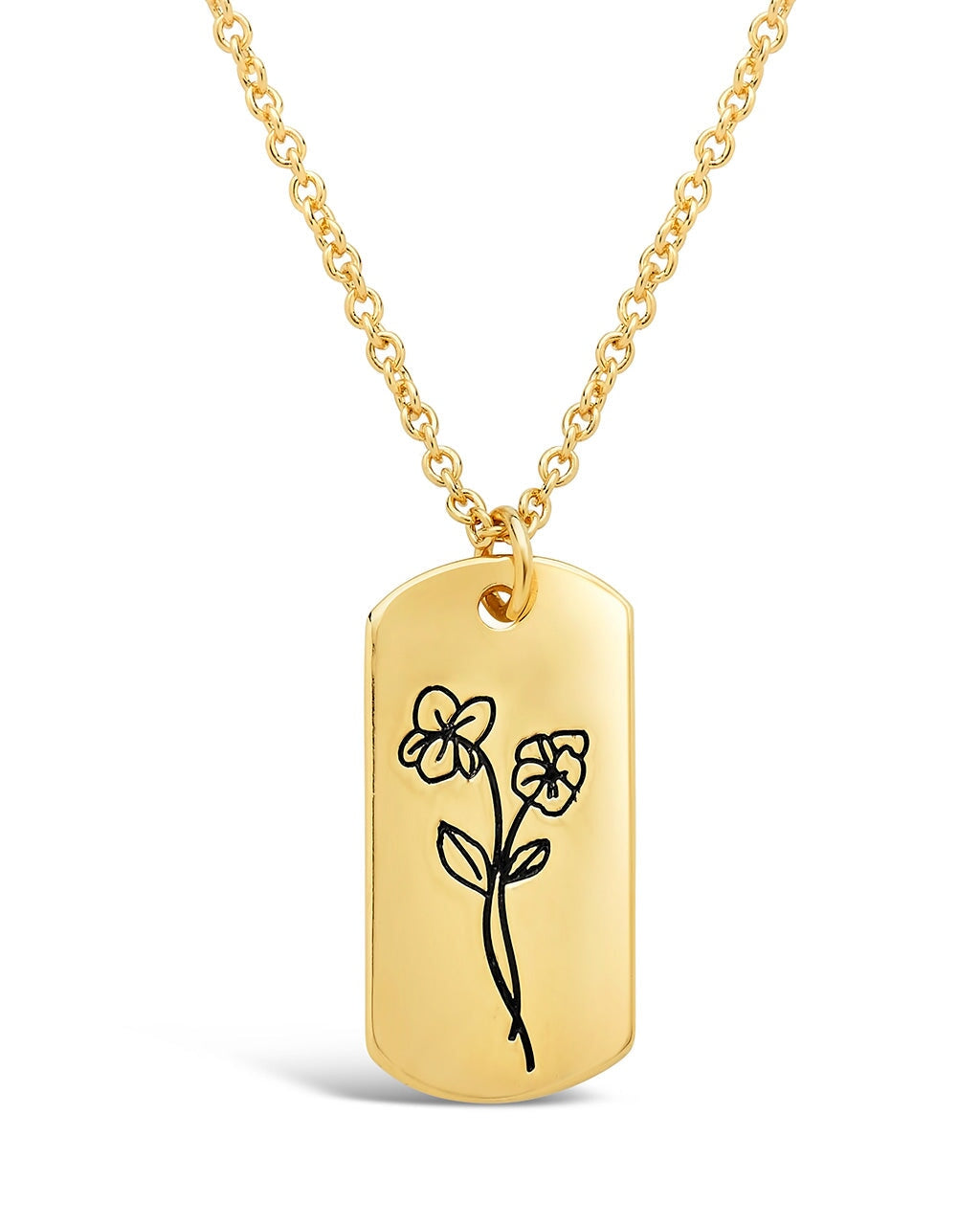 Birth Flower Pendant