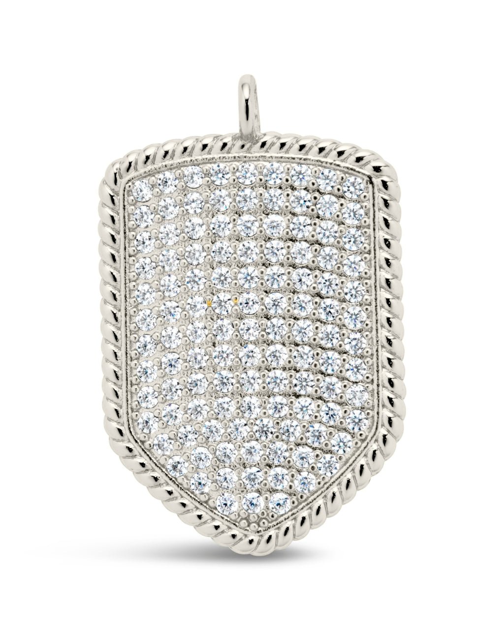 CZ Shield Charm