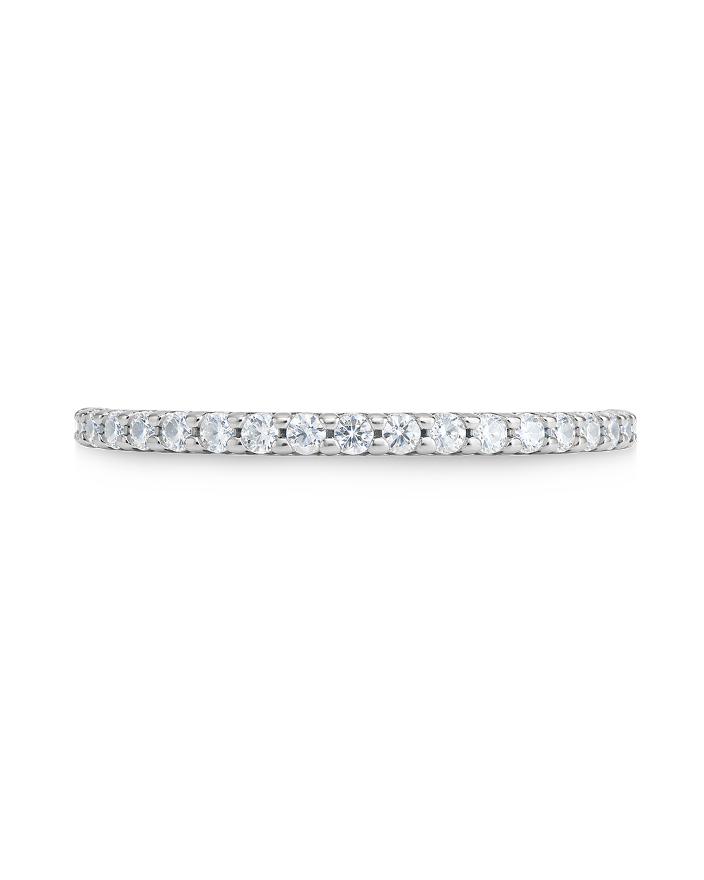 Sterling Silver Justice Delicate Radiance Band