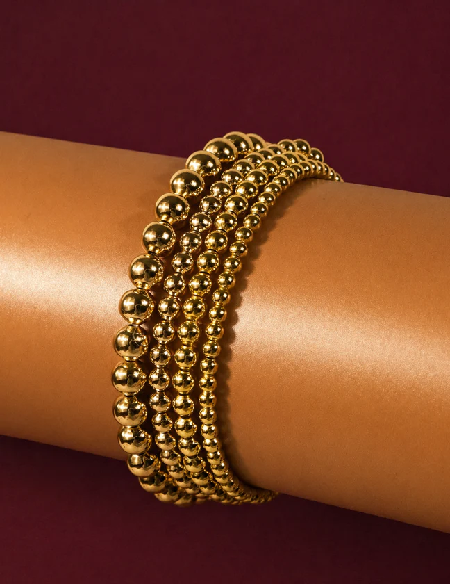 Gold and Silver Bracelets